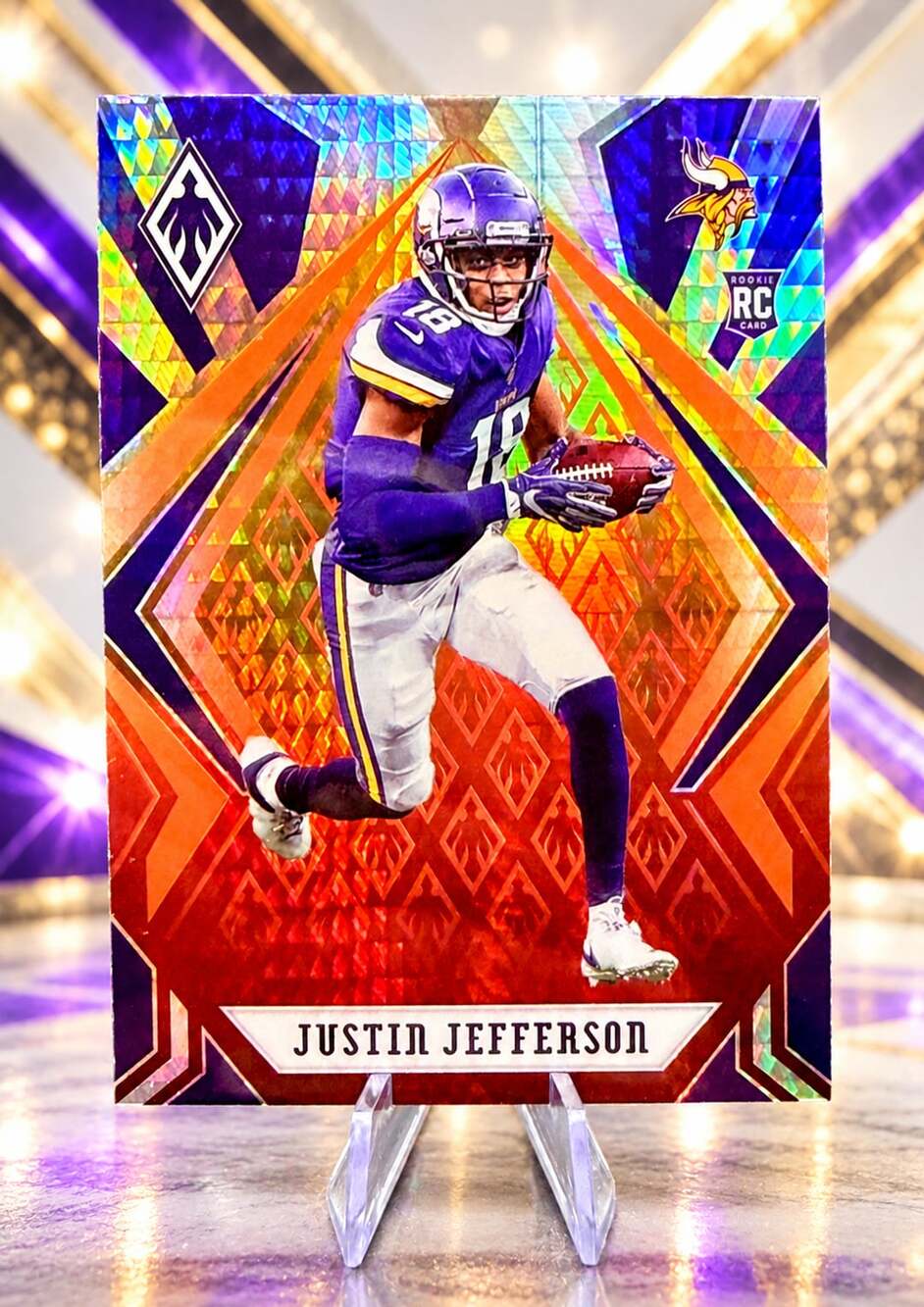 Justin Jefferson ROOKIE CARD 2020 Panini Phoenix Minnesota Vikings NFL Football